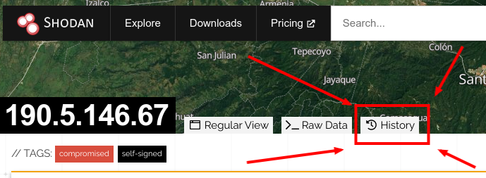 Historical IP Information